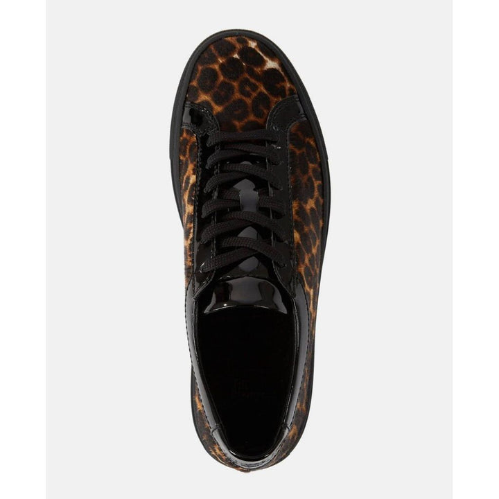 The Kooples Leopard Low Top Leather Sneakers - Size 39