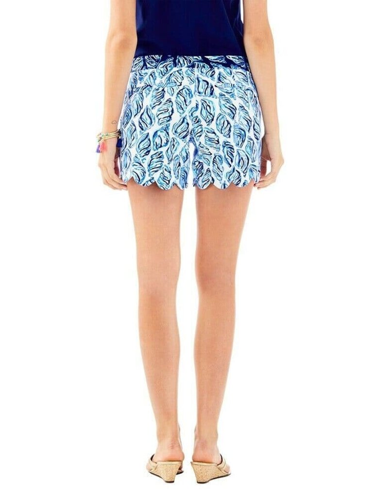 Lilly Pulitzer Buttercup Scallop Shorts - Size 0