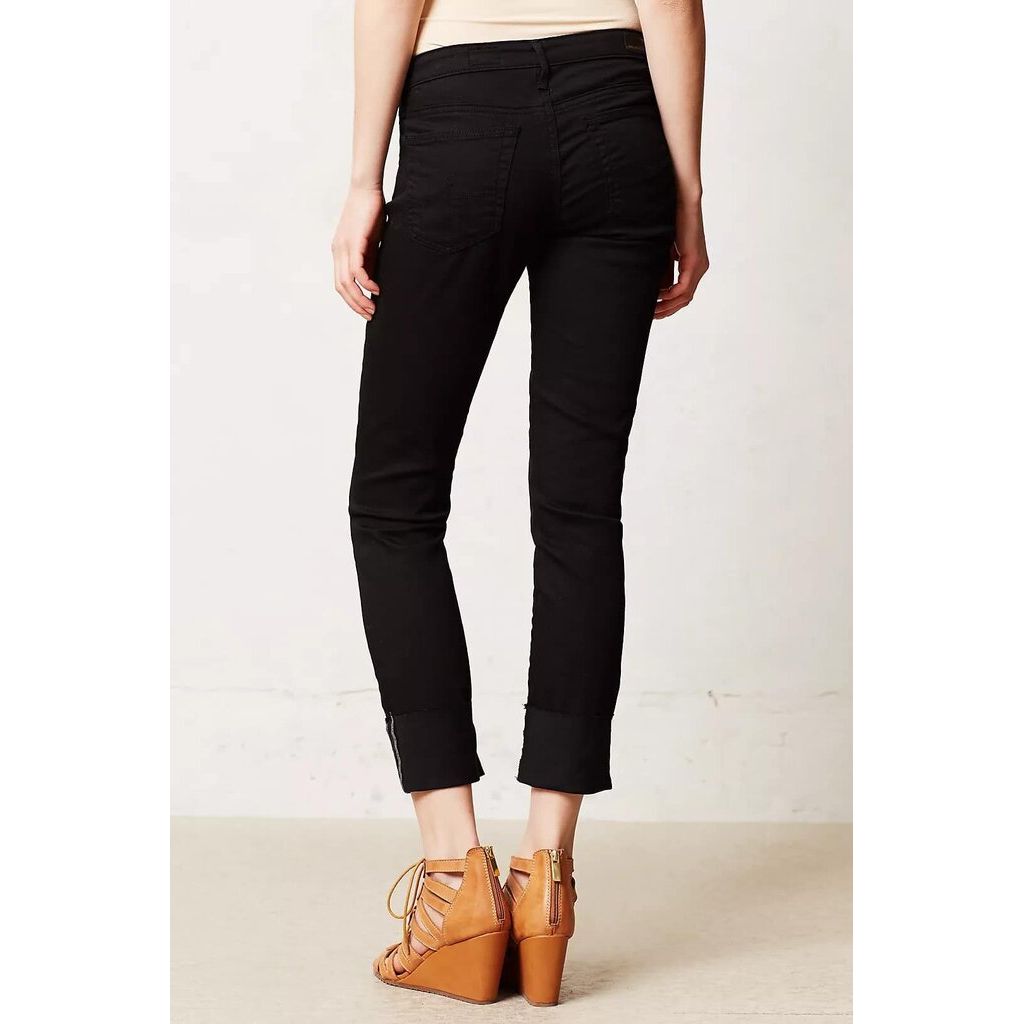 AG Stevie Slim Straight Cuffed Jeans - Size 32