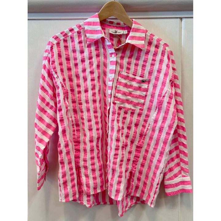 Vineyard Vines Striped Button-Up - Size 2