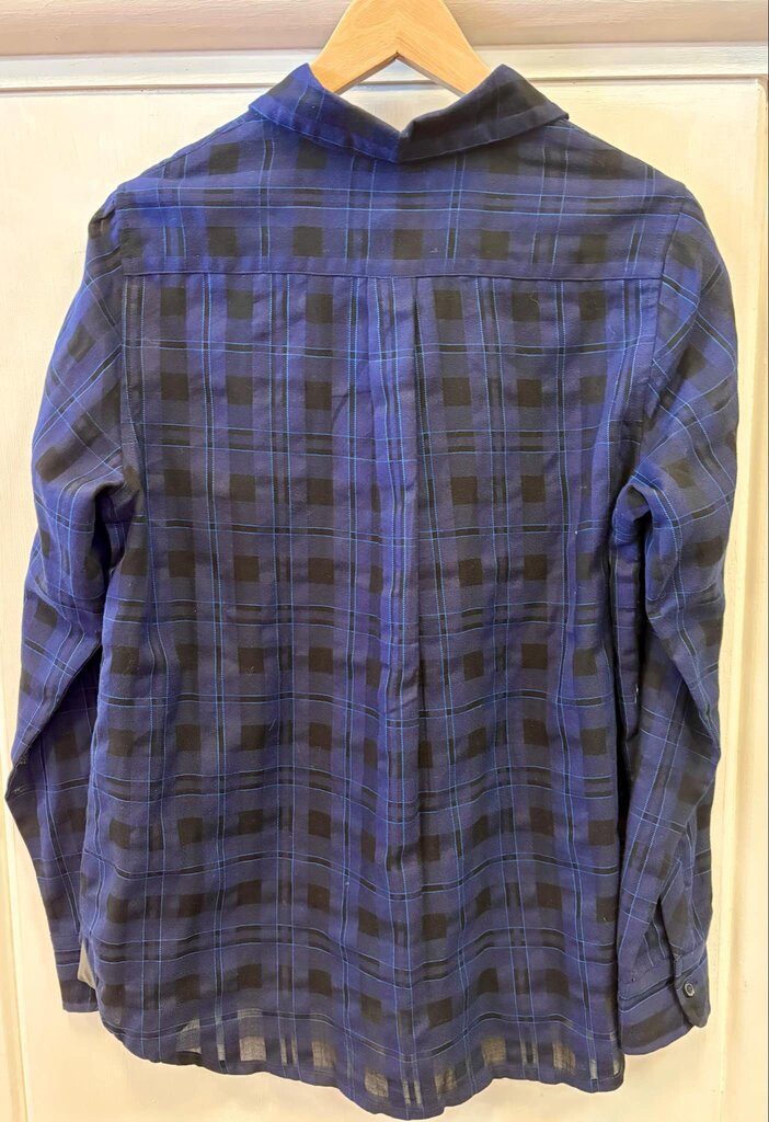 Maje NWT Leather Pocket Button Down - Size 3