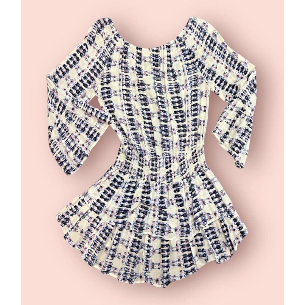 Surf Gypsy Tie-Dyed Mini Dress - Size Medium