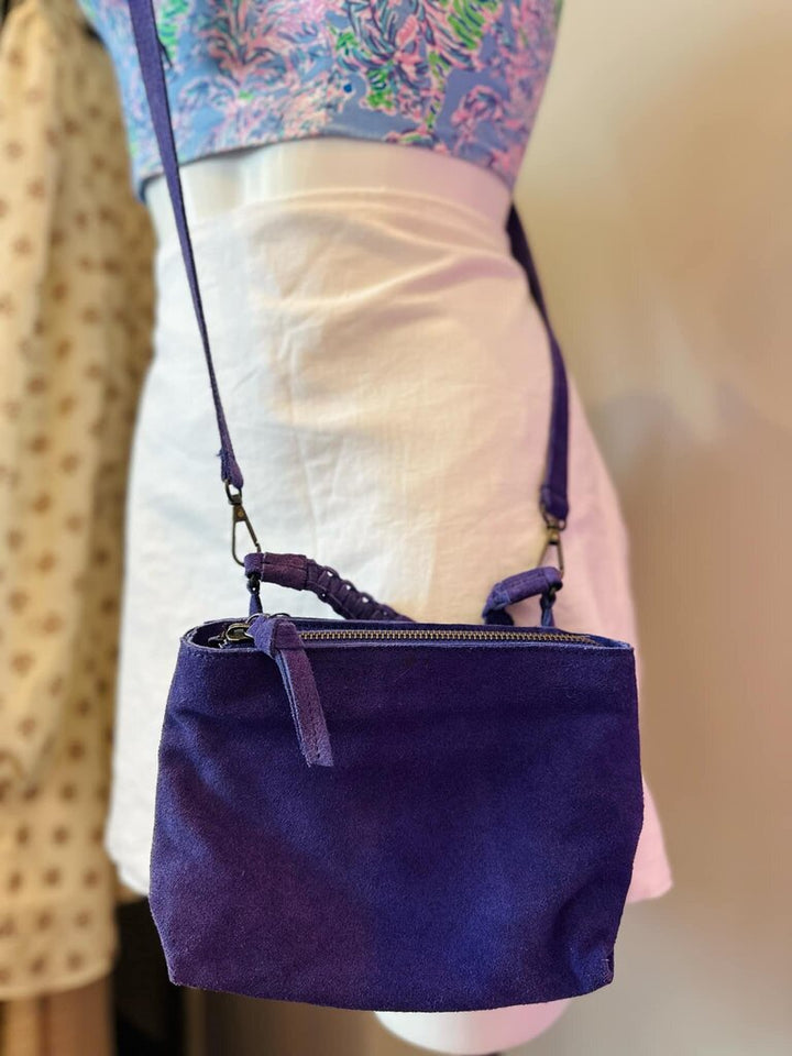 Free People Suede Crossbody
