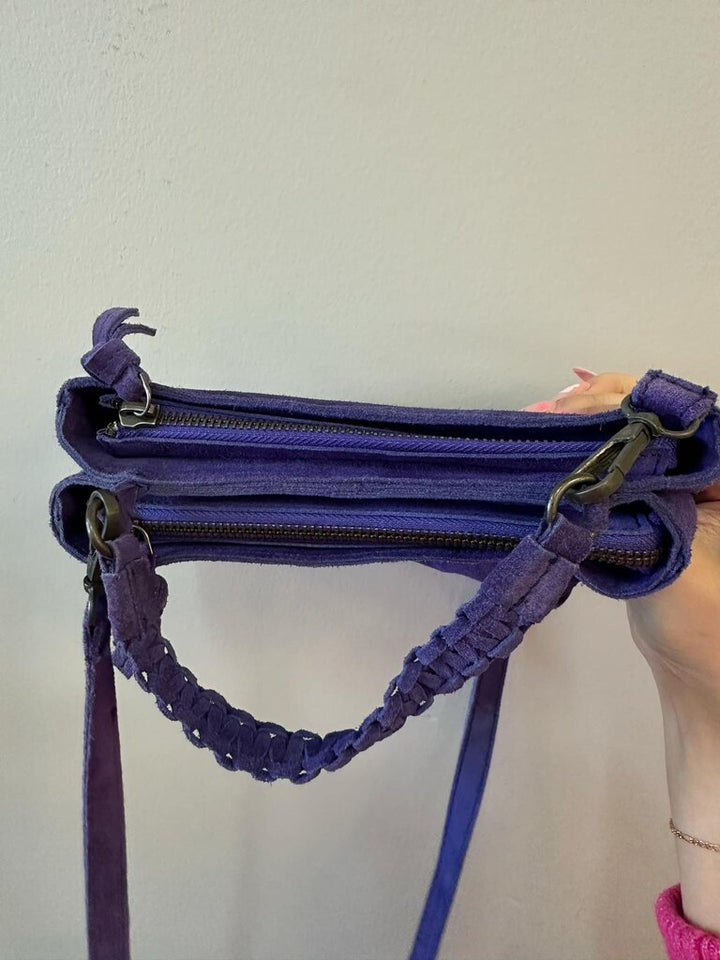 Free People Suede Crossbody