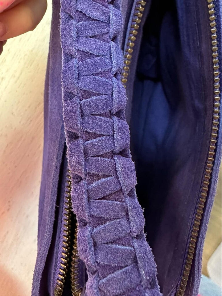 Free People Suede Crossbody