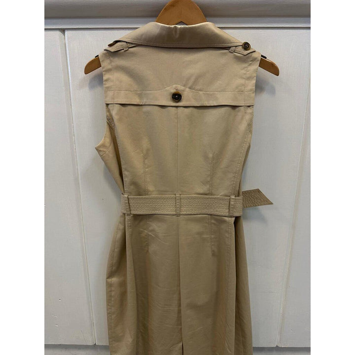 Karen Millen Belted Trench Sleeveless Dress - Size 12