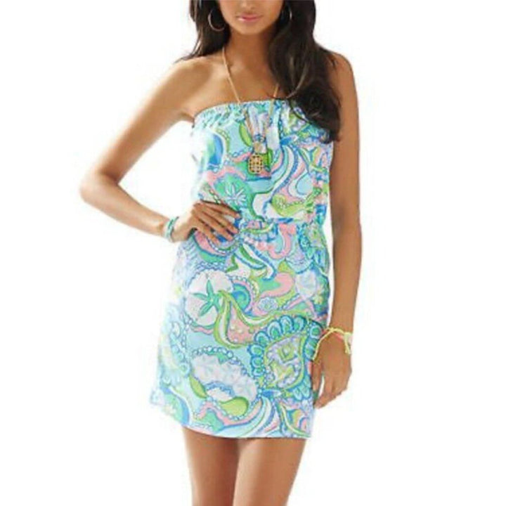Lilly Pulitzer Windsor Dress in Multi Conch Republic - Size XXS