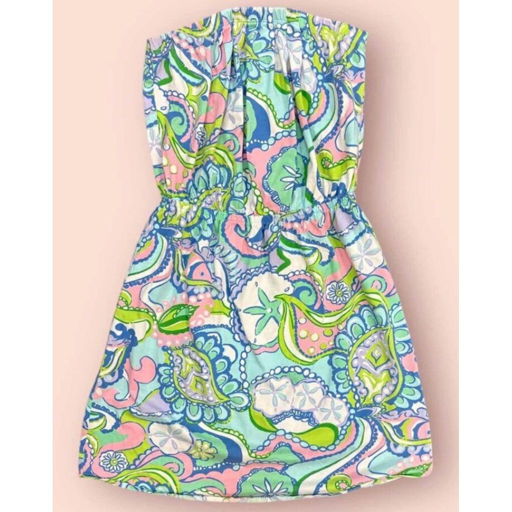 Lilly Pulitzer Windsor Dress in Multi Conch Republic - Size XXS