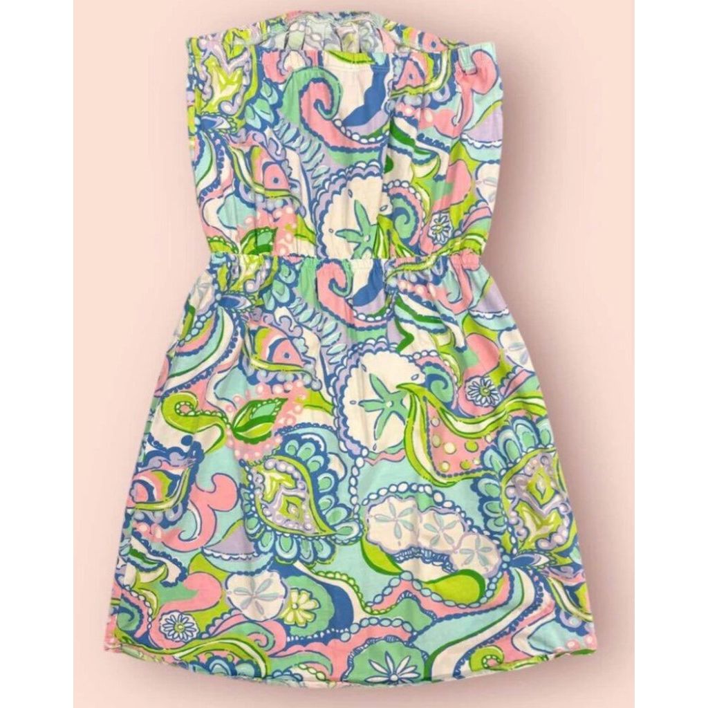 Lilly Pulitzer Windsor Dress in Multi Conch Republic - Size XXS