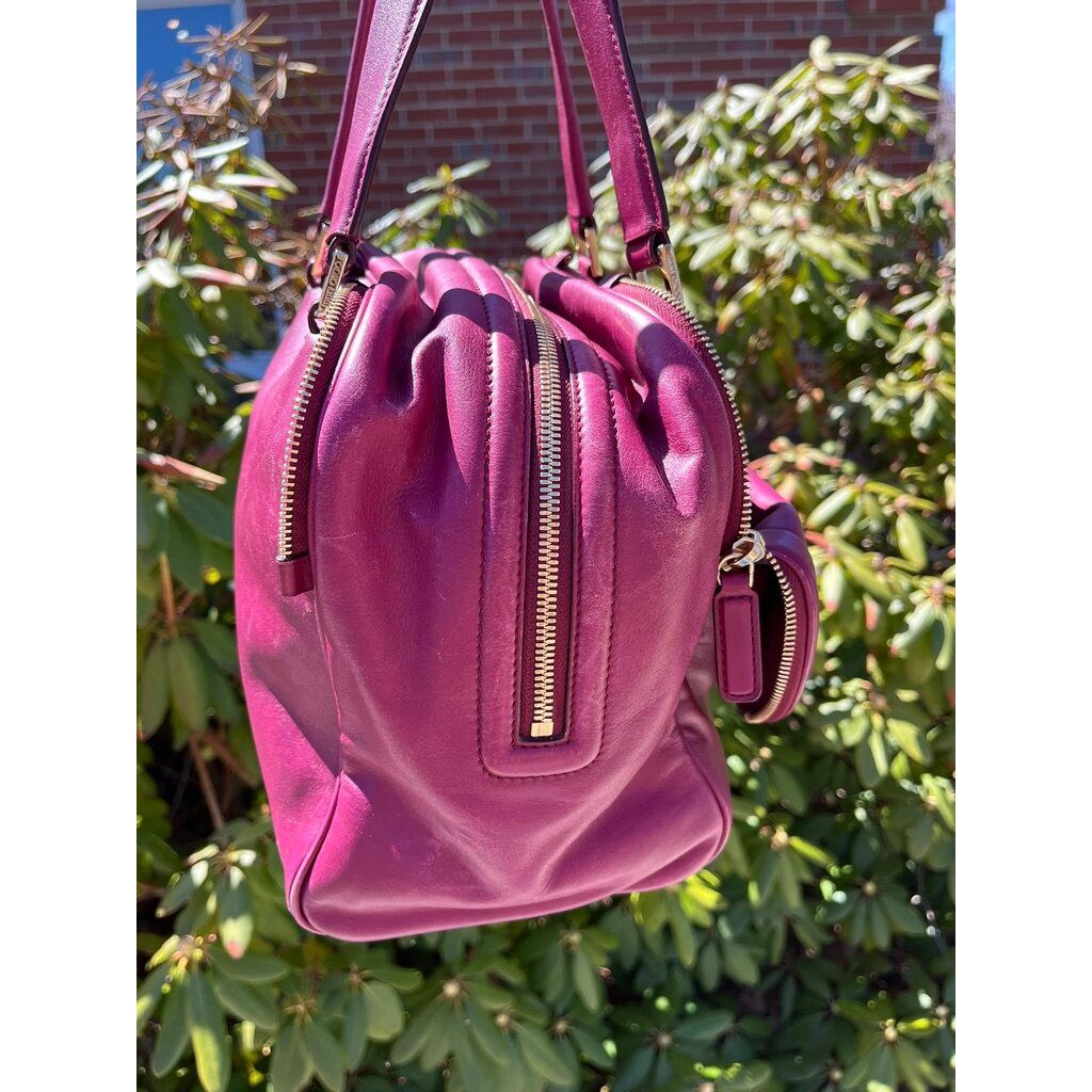 Jimmy Choo Justine Leather Satchel