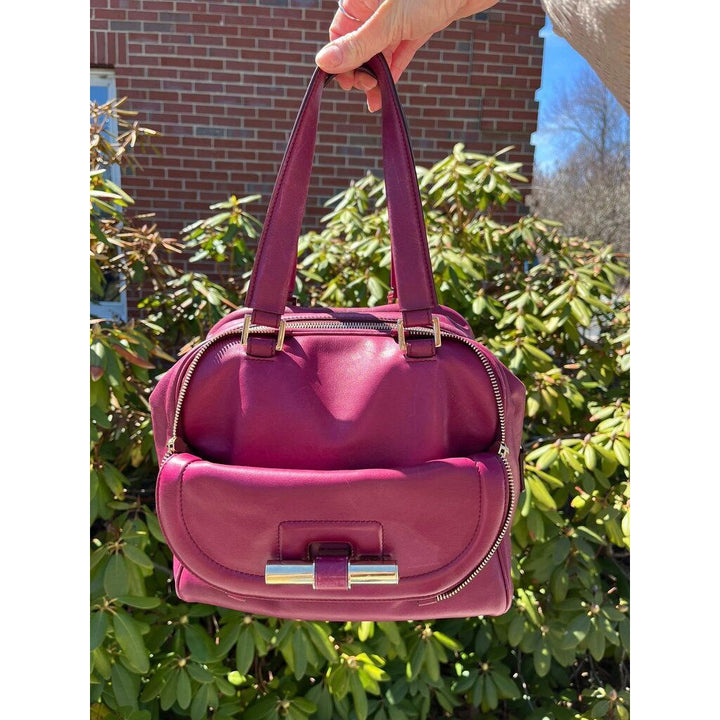 Jimmy Choo Justine Leather Satchel