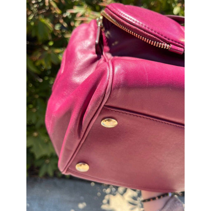 Jimmy Choo Justine Leather Satchel