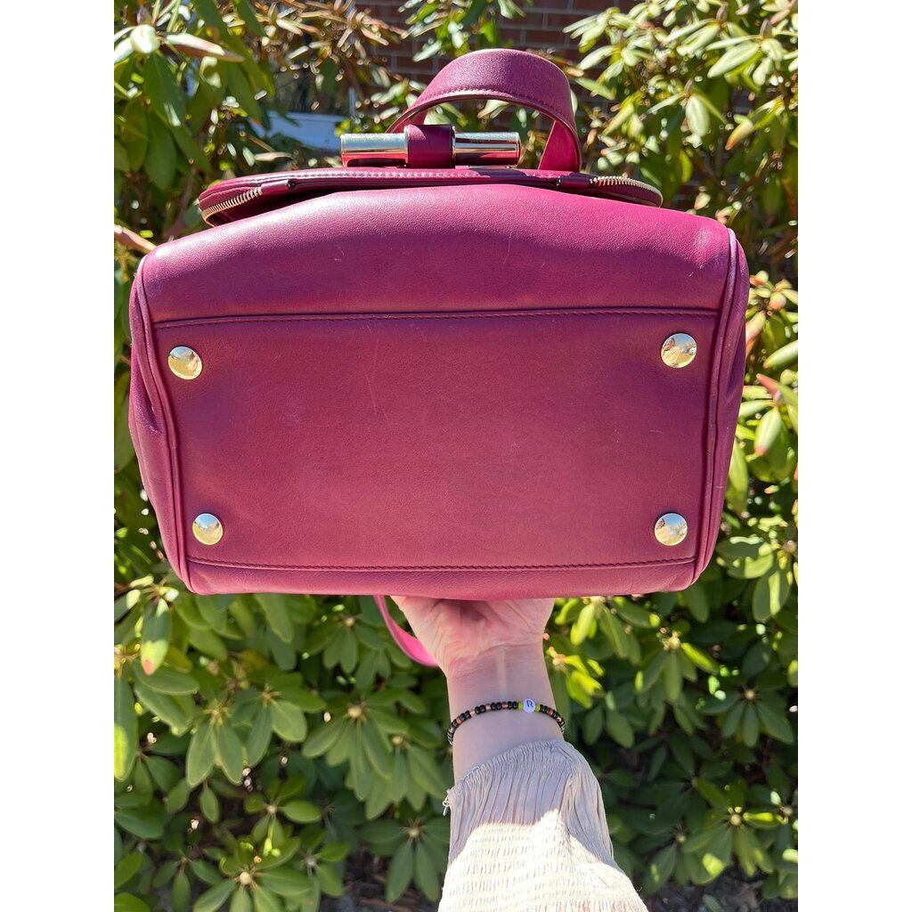 Jimmy Choo Justine Leather Satchel