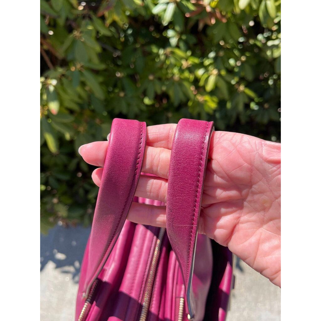 Jimmy Choo Justine Leather Satchel