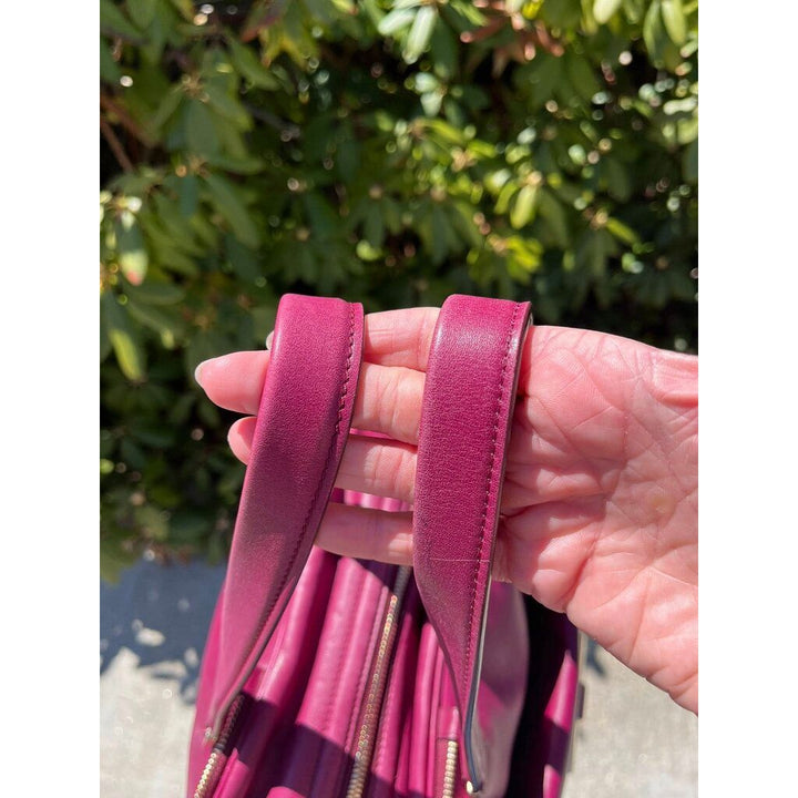 Jimmy Choo Justine Leather Satchel