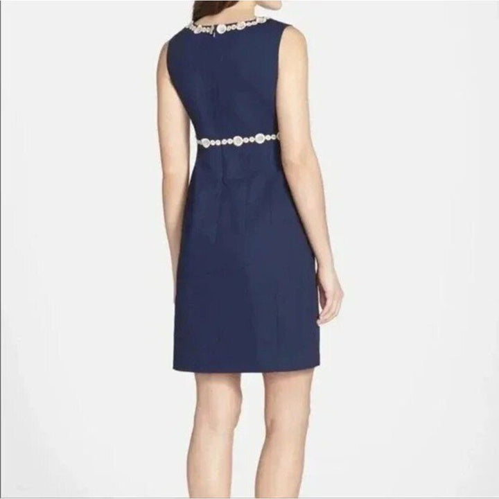 Lilly Pulitzer Rosie Shift Dress in True Navy - Size 0