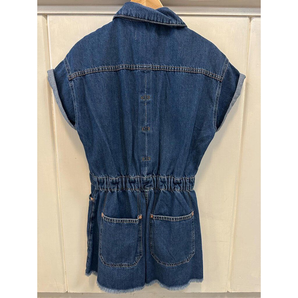 Free People NWT Work Hard Play Harder Romper - Size XS