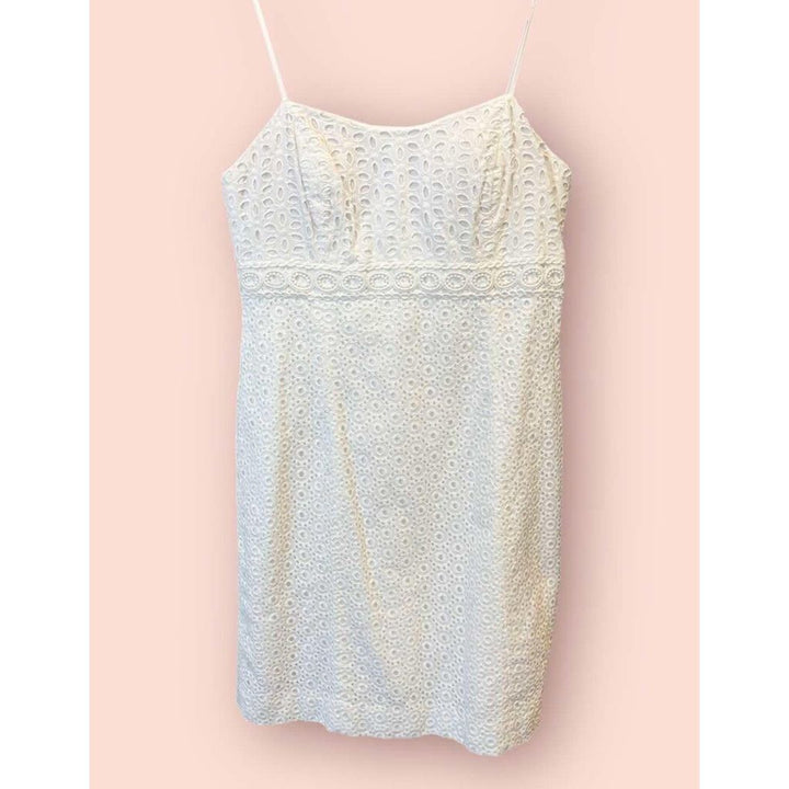 Lilly Pulitzer Liz Eyelet Mini Dress - Size 2