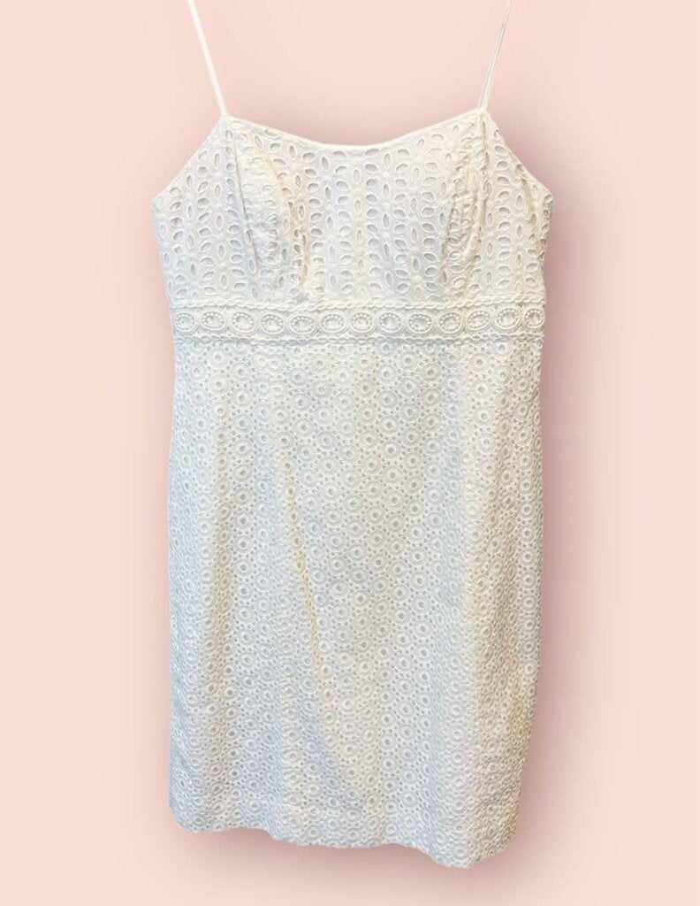 Lilly Pulitzer Liz Eyelet Mini Dress - Size 2