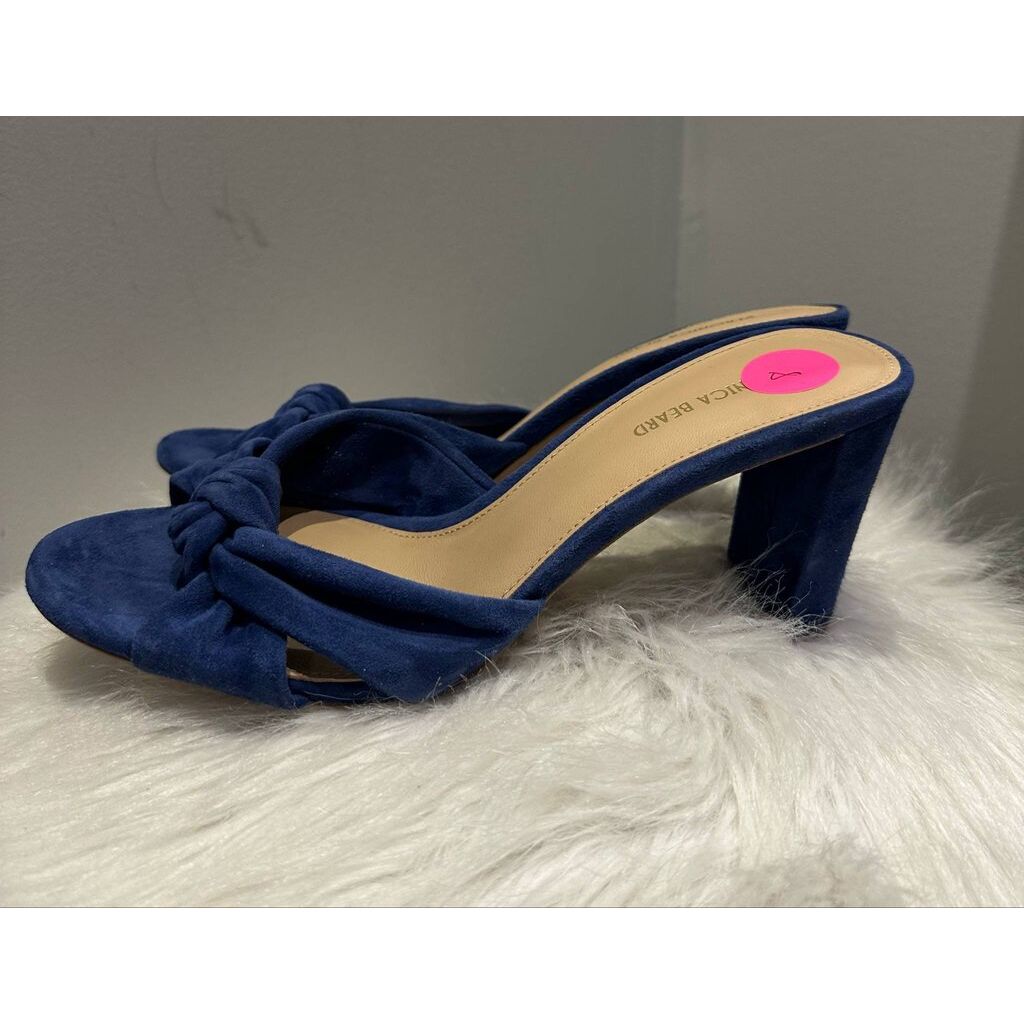 Veronica Beard Ganita Knot Front Sandal Heels - Size 8