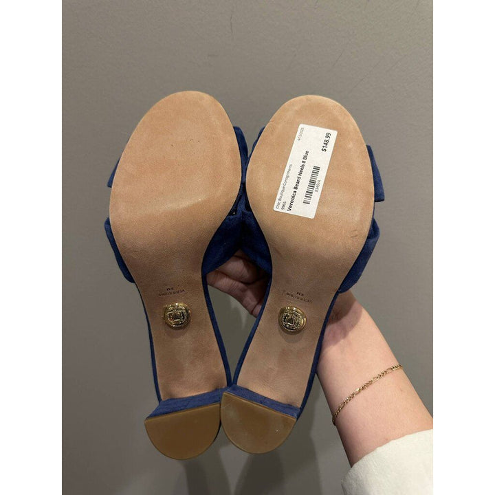 Veronica Beard Ganita Knot Front Sandal Heels - Size 8