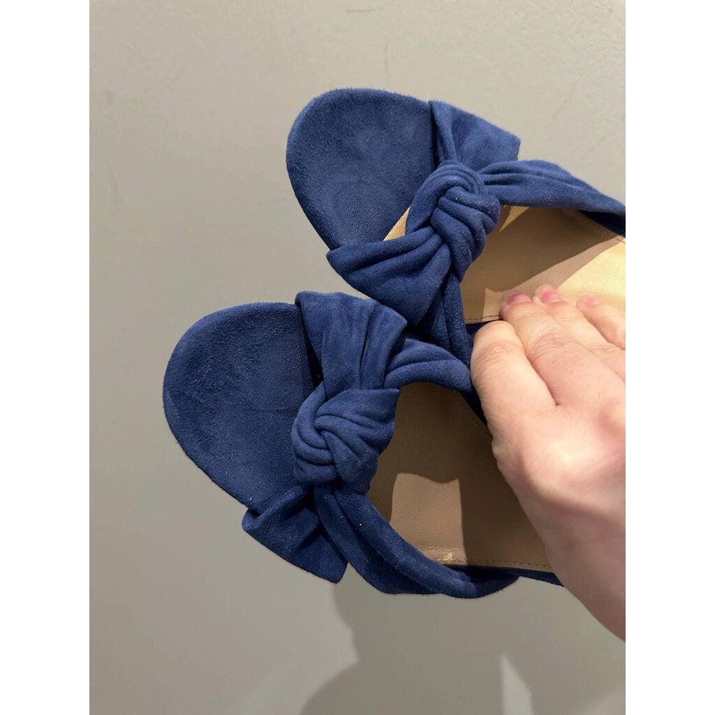 Veronica Beard Ganita Knot Front Sandal Heels - Size 8