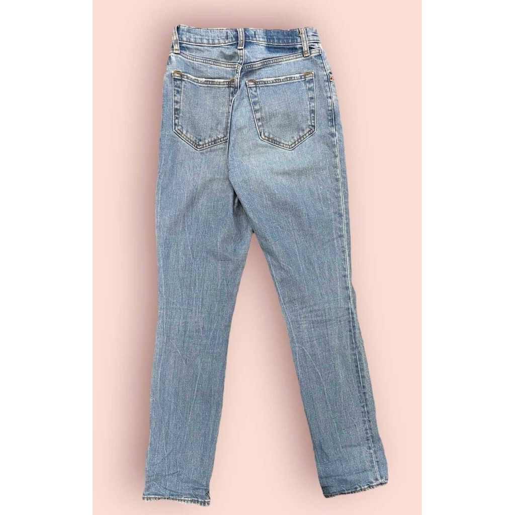 Abercrombie & Fitch The '90s Slim Straight Ultra High-Rise Jean - Size 0