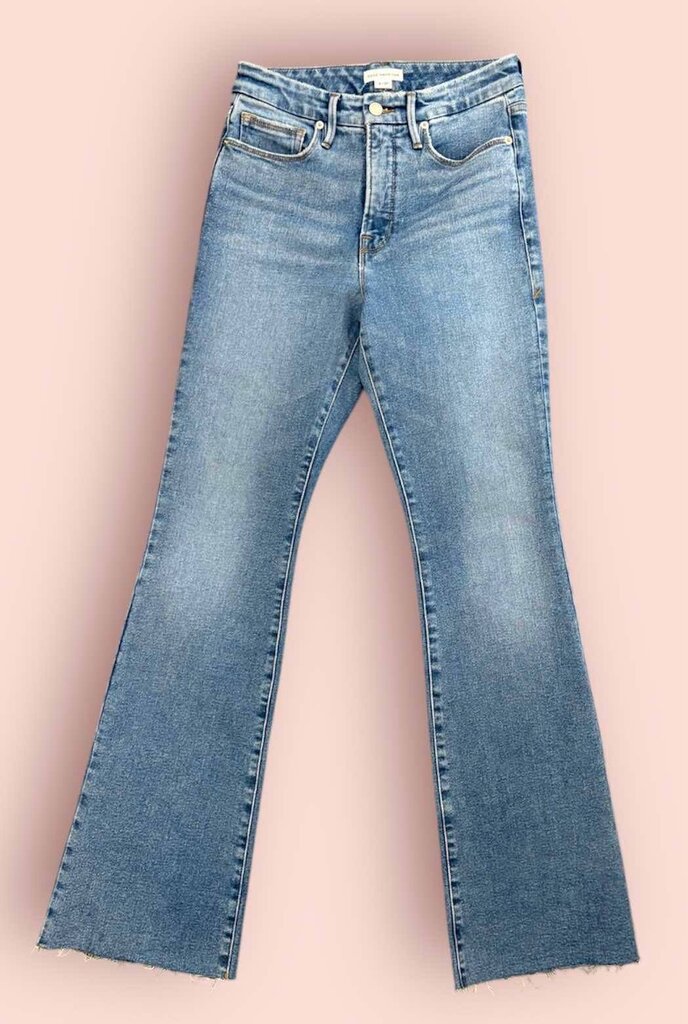 Good American High-Rise Flare Jeans - Size 27