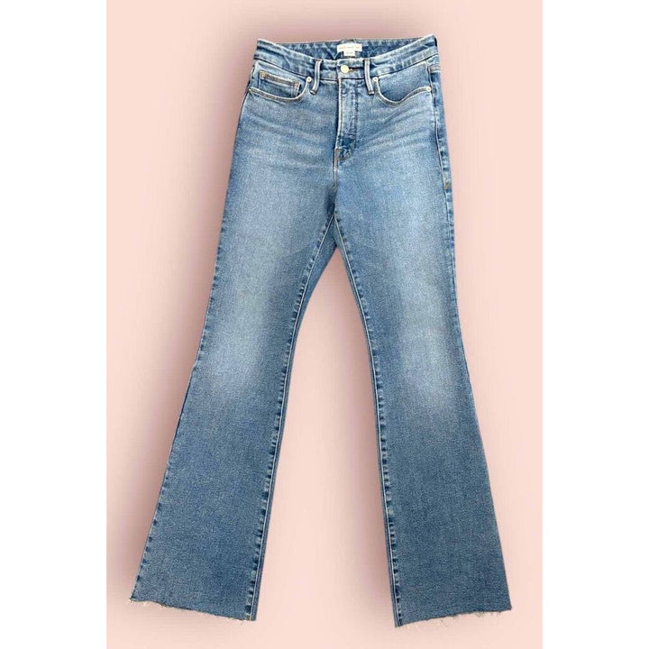 Good American High-Rise Flare Jeans - Size 27