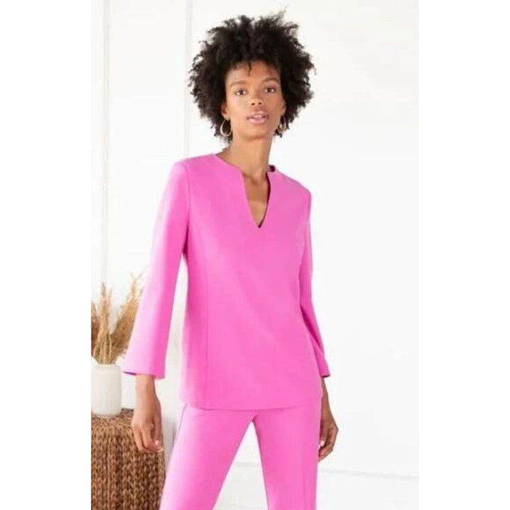 Trina Turk Trina Turk Terrace Rd Tunic in Snap Dragon - Size 4