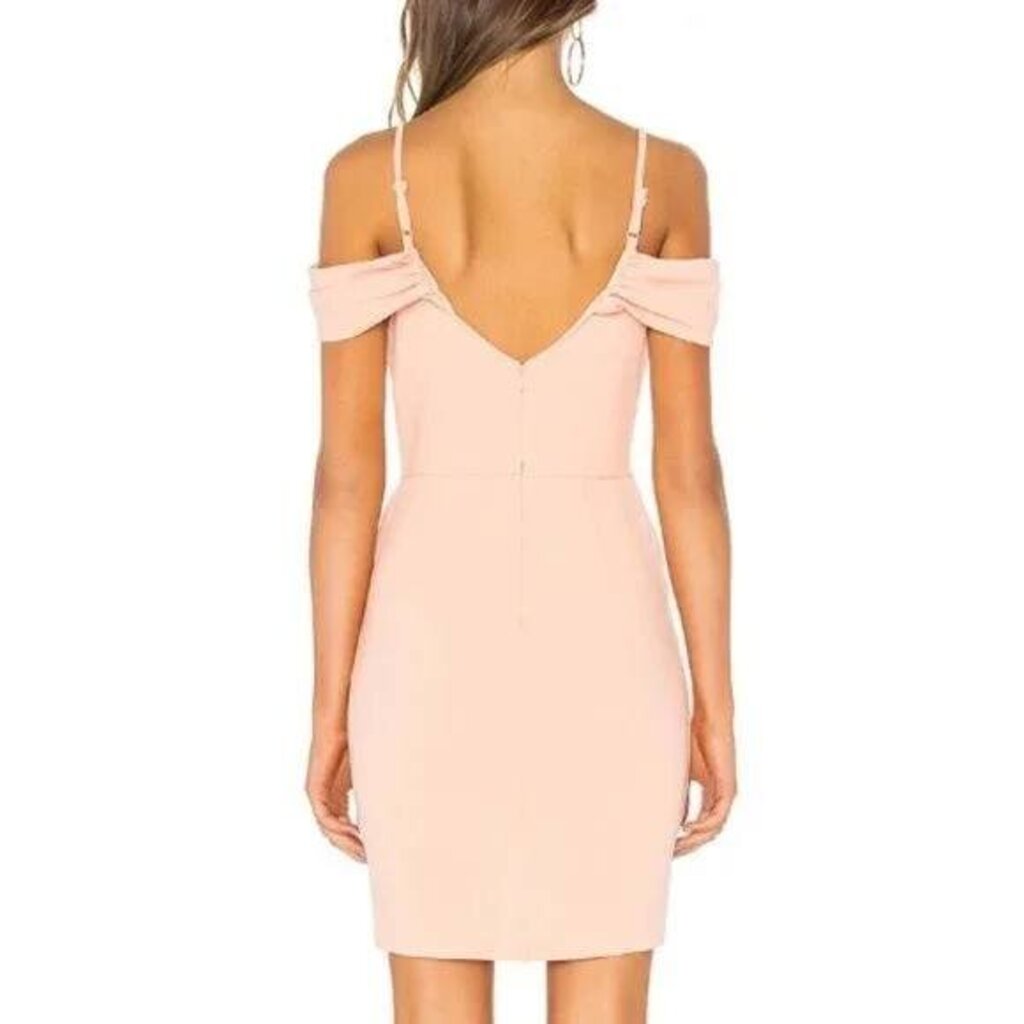Superdown Pink Brenda Draped NWT Dress - Size Small