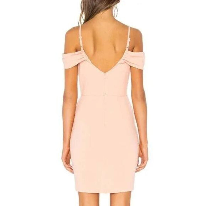 Superdown Pink Brenda Draped NWT Dress - Size Small