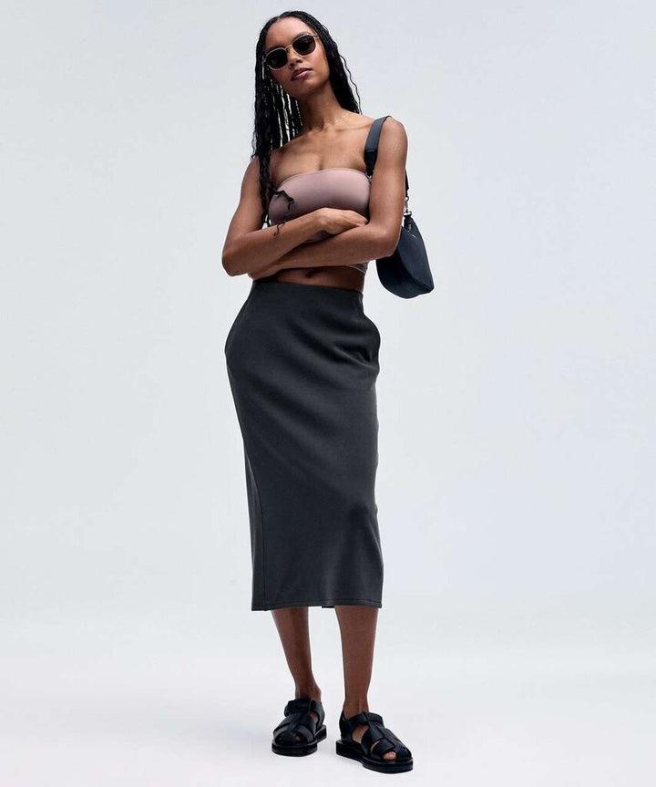Lululemon Softstreme High-Rise Midi Skirt - Size 4