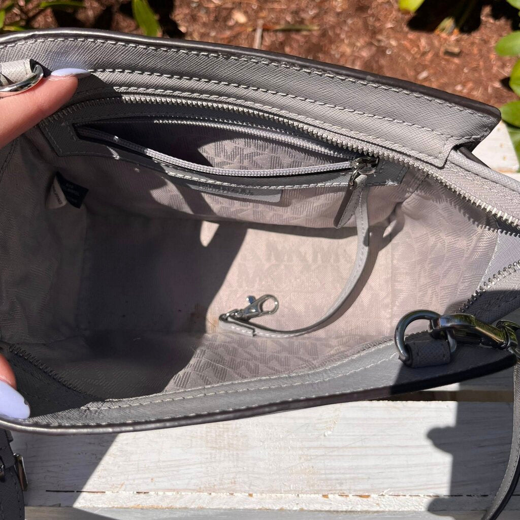 Michael Kors Selma Crossgrain Leather Crossbody