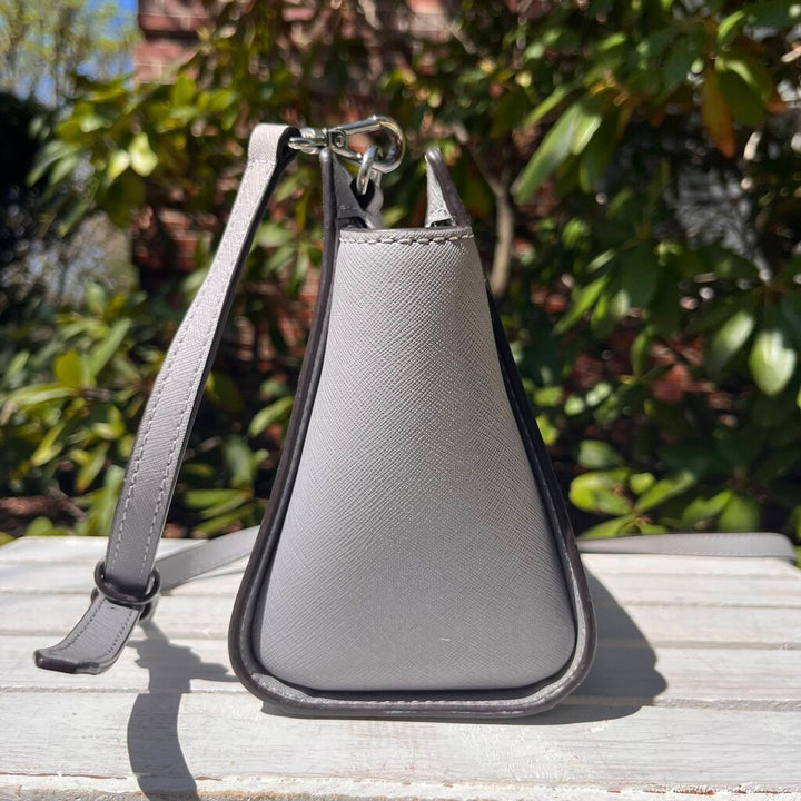 Michael Kors Selma Crossgrain Leather Crossbody