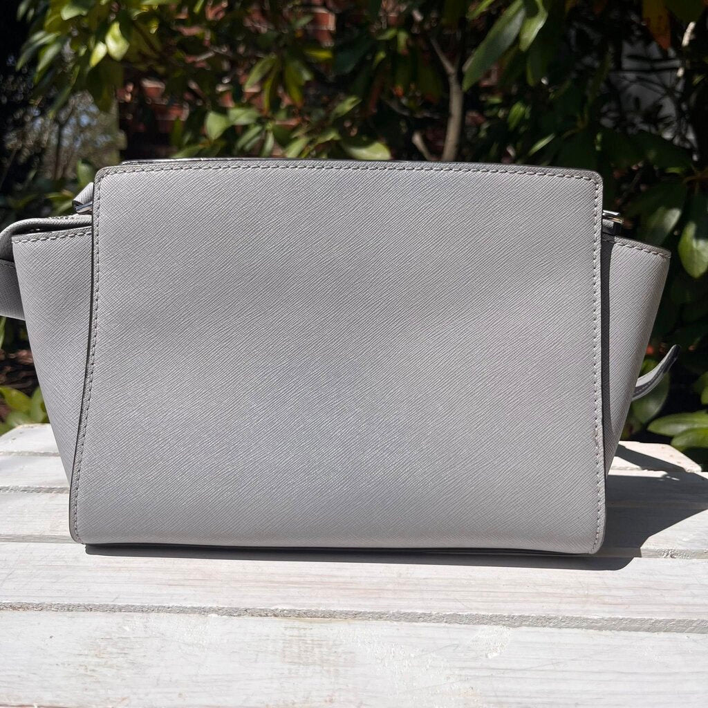 Michael Kors Selma Crossgrain Leather Crossbody