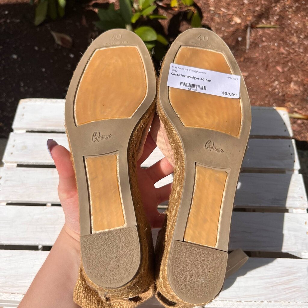 Castañer Espadrille Carina Wedges - Size 40
