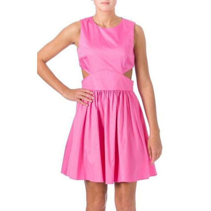 French Connection Cutout Poplin Mini Dress - Size 6