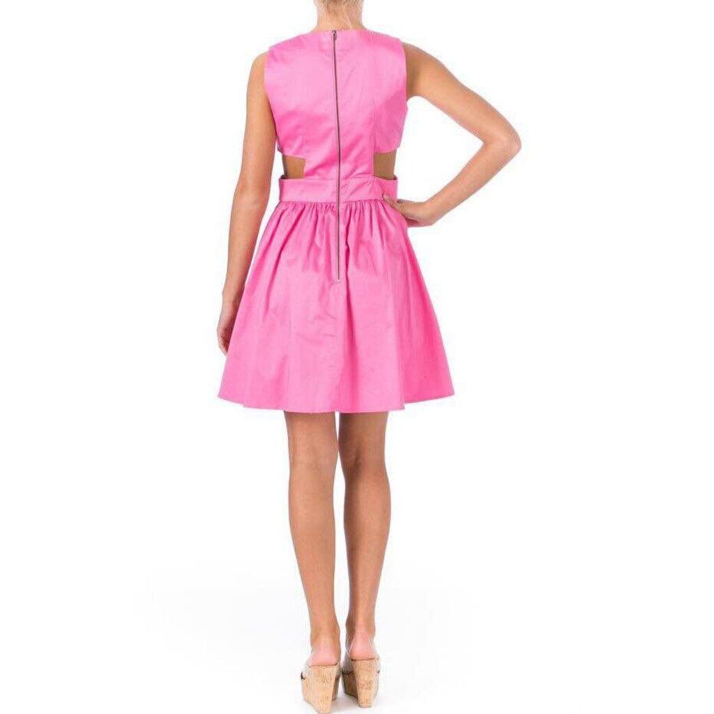 French Connection Cutout Poplin Mini Dress - Size 6