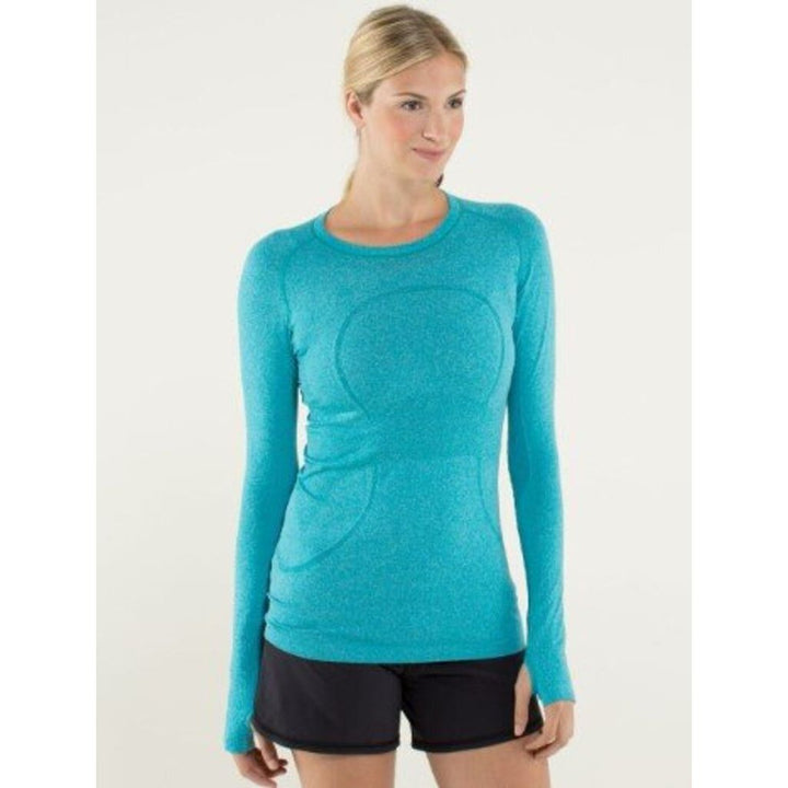 Lululemon Run: Swiftly Tech Long Sleeve in Surge - Size 12