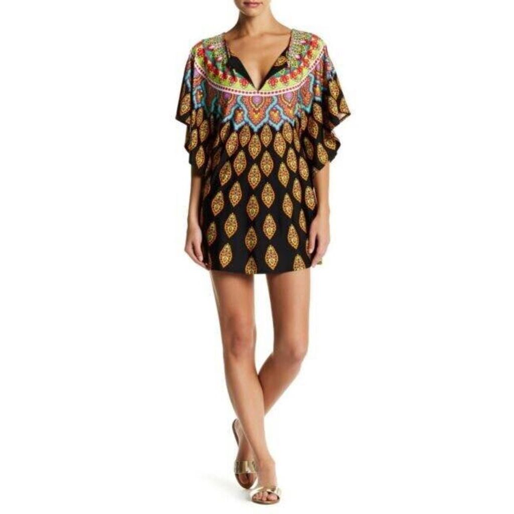Trina Turk Moroccan Medallion Coverup - Size Small