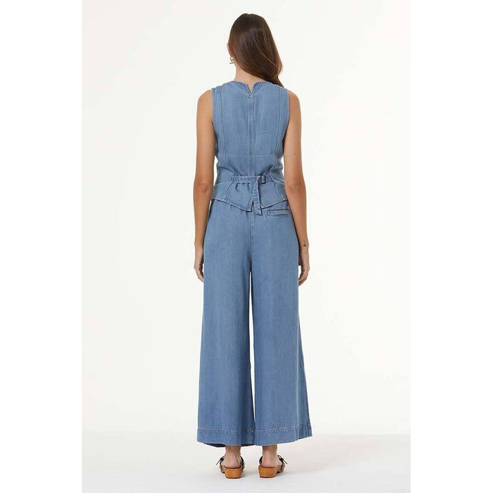 Young Fabulous Broke Veda Denim Vest NWT - Size Small