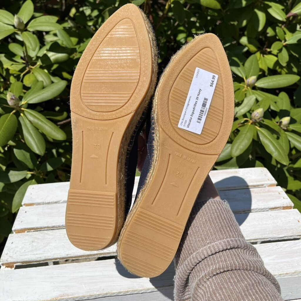 Viscata Canvas Espadrilles - Size 39