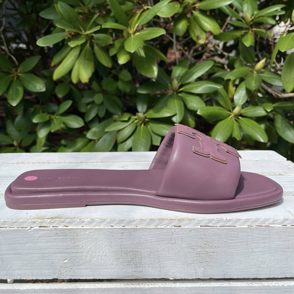 Tory Burch Double T Sport Slide Sandals - Size 10