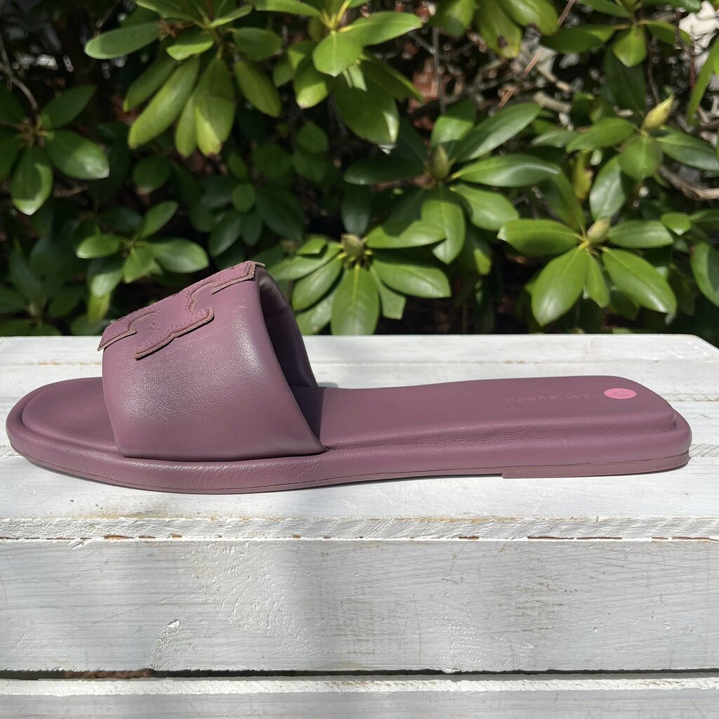 Tory Burch Double T Sport Slide Sandals - Size 10