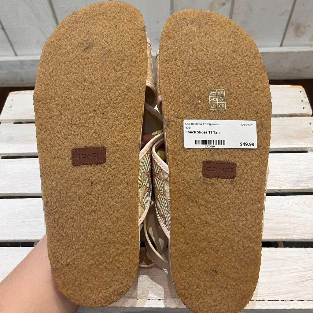 Coach Adora Sandal in Signature Jacquard - Size 11