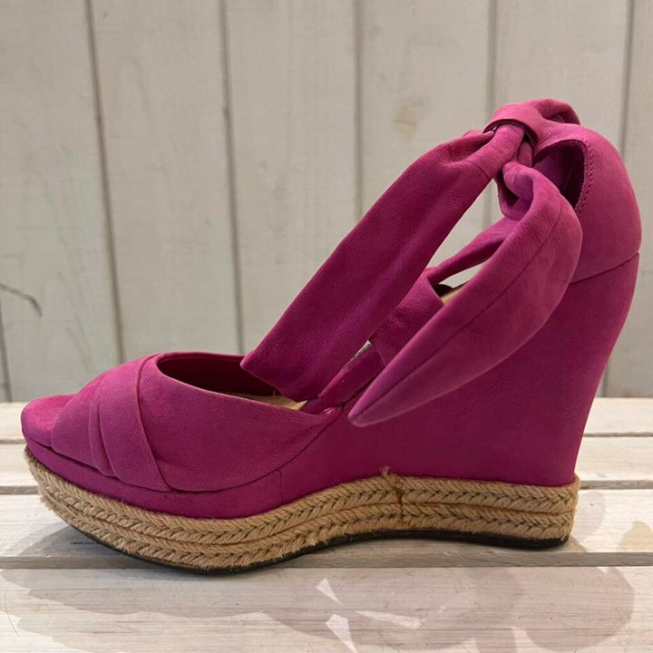 Ugg Wedge Ankle Sandals - Size 7.5