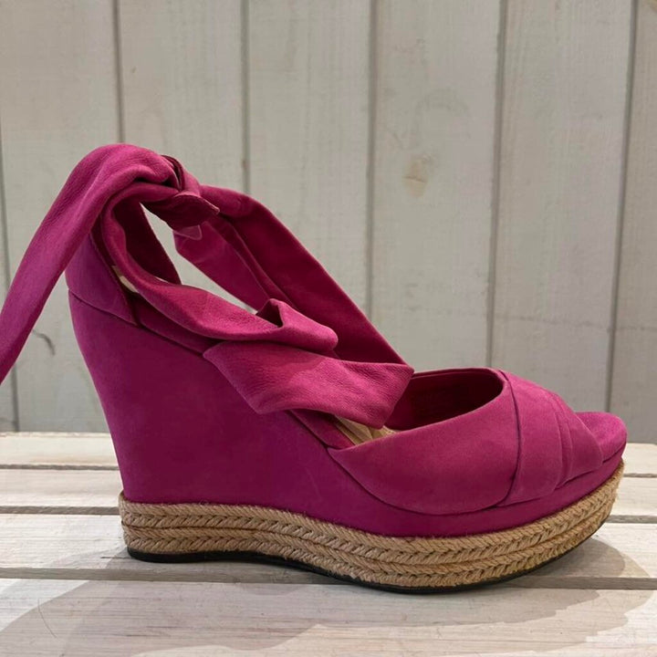 Ugg Wedge Ankle Sandals - Size 7.5