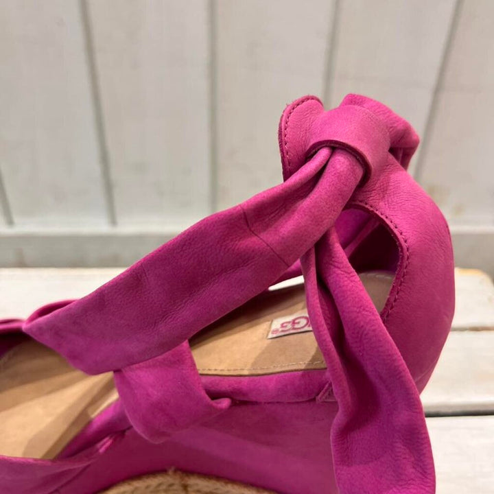 Ugg Wedge Ankle Sandals - Size 7.5