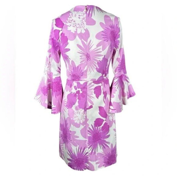Trina Turk NWT Winnie Floral Dress in Sugar Berry Purple - Size 14